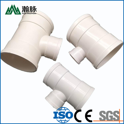 Ποιότητα  2 Inch PVC Drainage Pipe Fittings Sewage Customized Adhesive Connection Εργοστάσιο