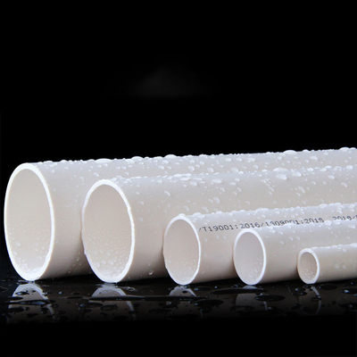 Υψηλός - ποιοτικού PVC πλαστικός σωλήνας σωλήνων εφαρμοσμένης μηχανικής αποξετεύσεων εφαρμοσμένης μηχανικής αποξετεύσεων δημοτικός