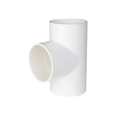 3 άσπρα υδραυλικά αγκώνων γραμμάτων Τ τοποθετήσεων σωληνώσεων αποξηράνσεων PVC τρόπων