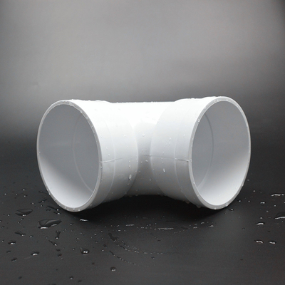 Μη πόσιμο PVC νερό λυμάτων εξαρτημάτων αποξετεύσεων άσπρο