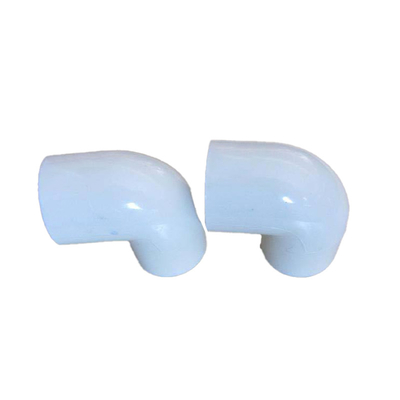 Πολυ άσπρη γκρίζα μπλε πλαστική ένωση τοποθετήσεων σωληνώσεων αποξηράνσεων PVC αγκώνων προδιαγραφών