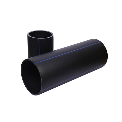 HDPE 300mm παροχής νερού σωλήνων μαύρο PE DN250mm αγωγών λυμάτων ευθύ