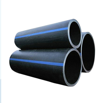 Μαύρο πλαστικό HDPE σωλήνα παροχής νερού σωλήνα παροχής νερού σπείρα 1.6MPA