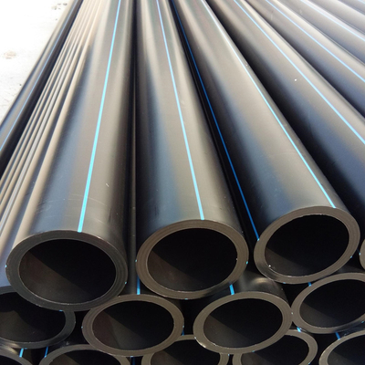 Ανθεκτικός στη διάβρωση αγωγός νερού από HDPE μαύρο μπλε