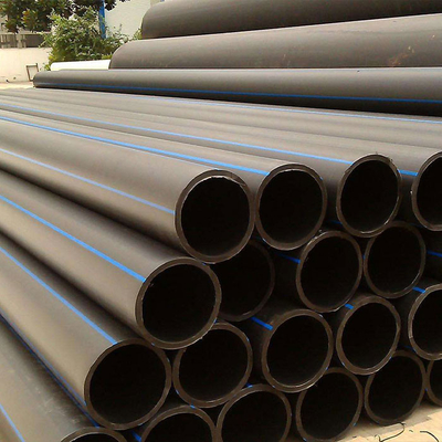 PE υδραγωγός Hdpe / PE υδραγωγός σε μαύρο Custom μεγέθη ISO πιστοποιημένο