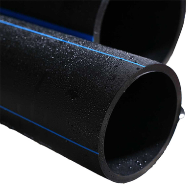 Ανθεκτικοί σωλήνες υδροδότησης HDPE σε μαύρο/μπλε (2.3-117.6mm)