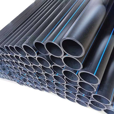 Ανθεκτικοί σωλήνες υδροδότησης HDPE σε μαύρο/μπλε (2.3-117.6mm)
