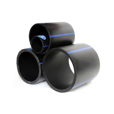 DN16mm-1800mm Μαύρο HDPE σωλήνα νερού για την Δημοτική Μηχανική πλαστικό σωλήνες παροχής νερού Hdpe σπείρα σωλήνα