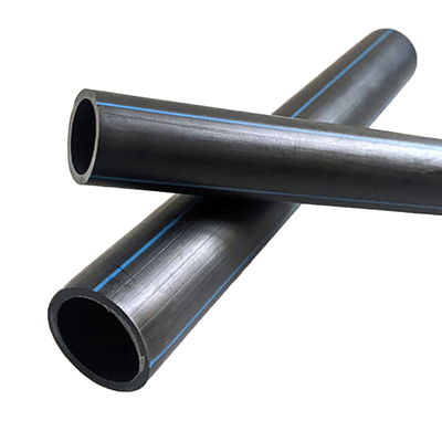DN16mm-1800mm Μαύρο HDPE σωλήνα νερού για την Δημοτική Μηχανική πλαστικό σωλήνες παροχής νερού Hdpe σπείρα σωλήνα