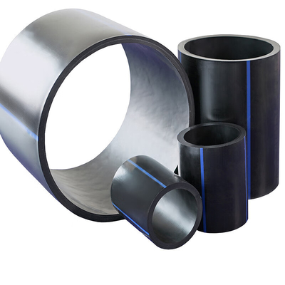 DN16mm-1800mm Μαύρο HDPE σωλήνα νερού για την Δημοτική Μηχανική πλαστικό σωλήνες παροχής νερού Hdpe σπείρα σωλήνα