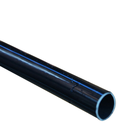Βόρειος ή μαύρος με μπλε λωρίδες HDPE σωλήνας νερού για την παροχή νερού και αποχέτευση ανθεκτικό στη διάβρωση