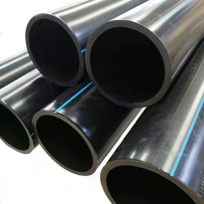 Σωλήνες ύδρευσης PE HDPE Μπλε ή μαύρο με μπλε λωρίδα