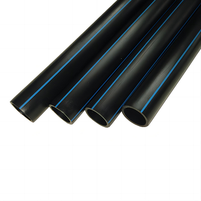 Σωλήνες ύδρευσης PE HDPE Μπλε ή μαύρο με μπλε λωρίδα