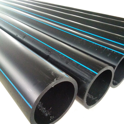 50 έτη μακροζωία Πυλώματα υδροδότησης HDPE PN6-PN16 Δυναμική πίεσης με σύνδεση σύντηξης τύπου