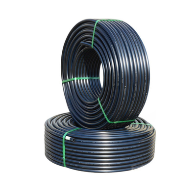 Σωλήνες υδροδότησης HDPE 20mm-1200mm για αποστράγγιση νερού σε μαύρο