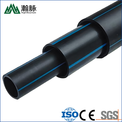 1.25mpa-2.5mpa HDPE σωλήνες ύδρευσης με πολυαιθυλένιο υψηλής πυκνότητας μήκος 5,8m/11,8m/προσαρμοσμένο