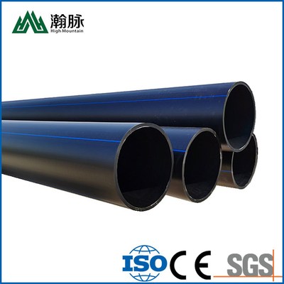 Πιστοποίηση ISO9001 για σωλήνες υδροδότησης HDPE Ανθεκτικοί στη διάβρωση Μαύρο