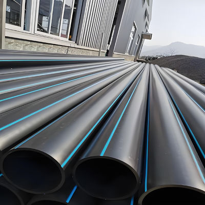 Σωλήνας PE μήκους 9m για προστασία υπόγειων καλωδίων από πολυαιθυλένιο υψηλής πυκνότητας HDPE