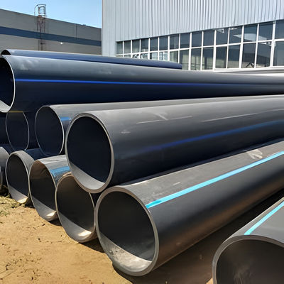 Σωλήνας PE μήκους 9m για προστασία υπόγειων καλωδίων από πολυαιθυλένιο υψηλής πυκνότητας HDPE