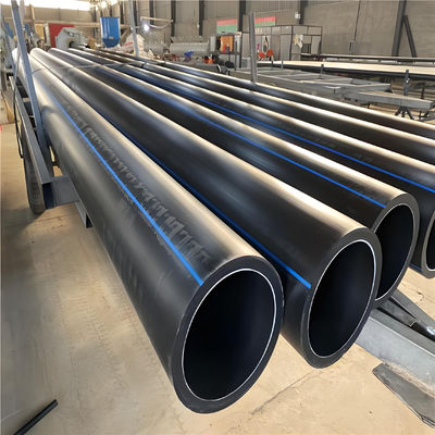 Σωλήνες ύδρευσης από μαύρο πλαστικό HDPE για τη μεταφορά νερού