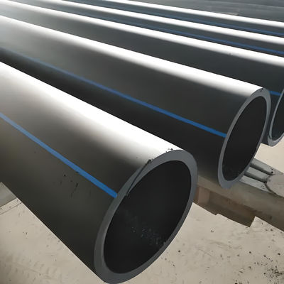 Σωλήνες ύδρευσης από μαύρο πλαστικό HDPE για τη μεταφορά νερού